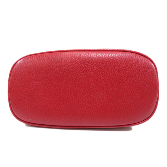 Gucci Outlet 2way Handbag Leather Ladies Red - Picture 4 of 9